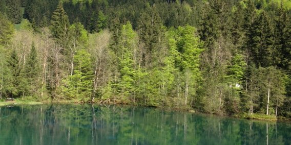 Der Christlessee - wunderschön aber zu kalt zum Baden