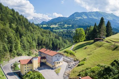 Das Oberstdorf Hostel in mitten der Allgäuer Alpen - traumhaft!