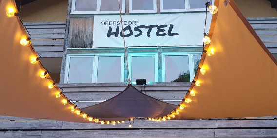 Laue Sommernacht im Oberstdorf Hostel