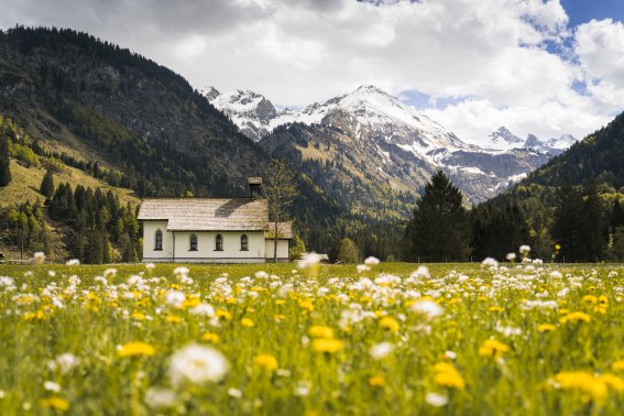 Birgsau im Frühling