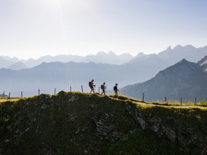 Auf dem Fellhorngrat