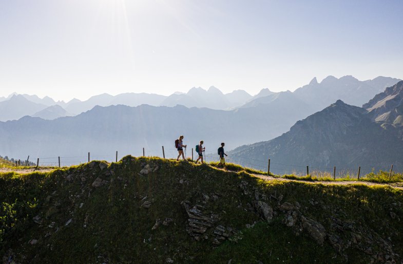 Auf dem Fellhorngrat