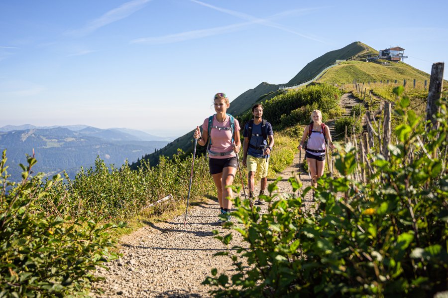 Auf dem Fellhorngrat