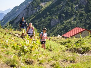 Bergtour zu der Kühgund Alpe