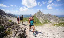 Blick auf die Oberstdorfer Hammerspitze
