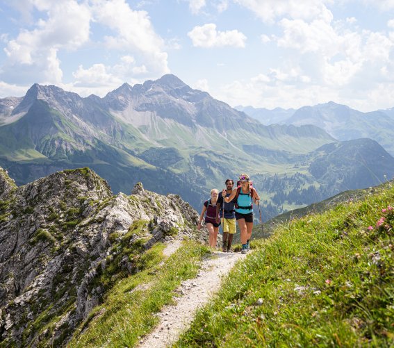 Bergtour über dem Rappenalptal