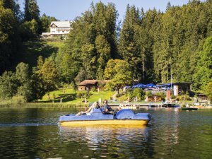 Am Naturbad Freibergsee