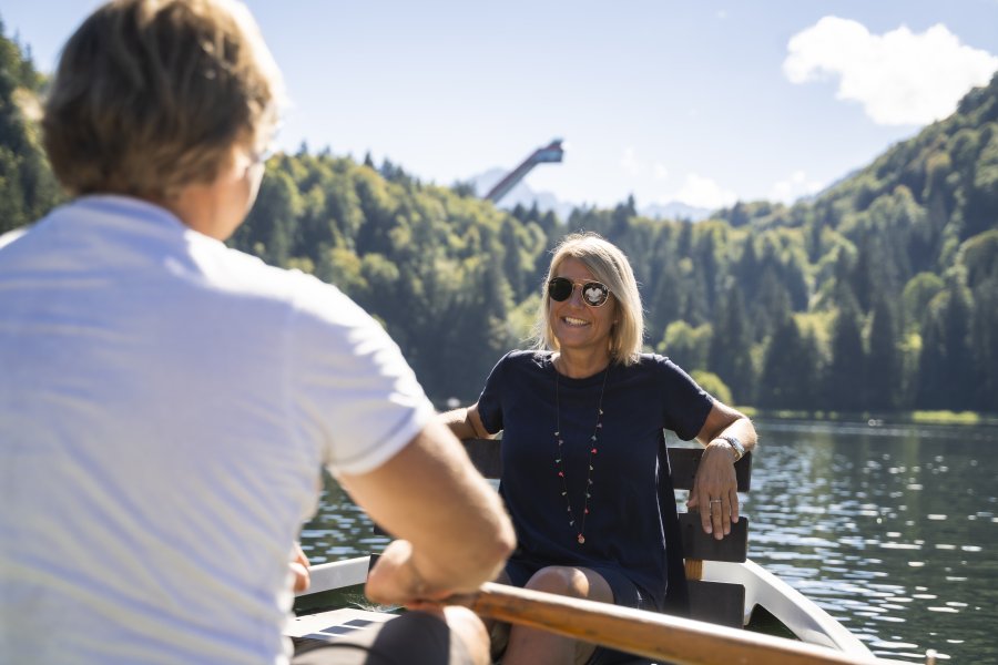 Auf dem Freibergsee