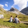 Pause vor der Rappenseehütte