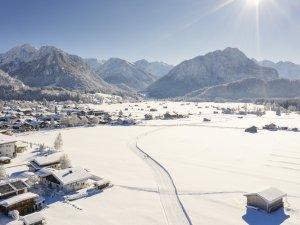 Der Oberstdorfer Langlauf-Rundkurs