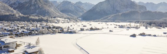 Der Oberstdorfer Langlauf-Rundkurs