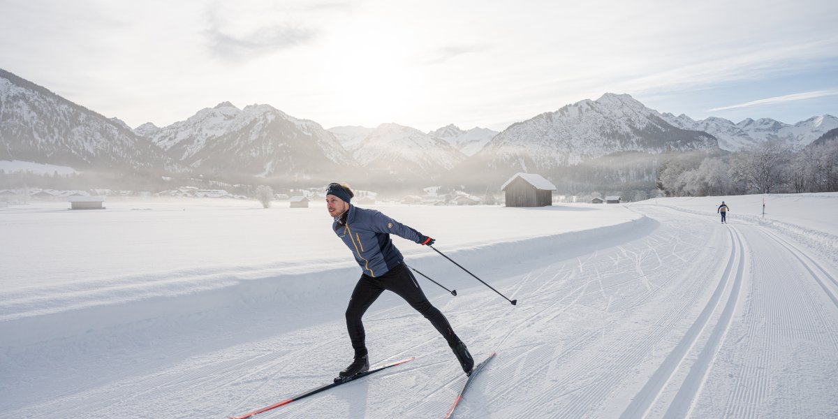 Morgenstimmung auf der Loipe