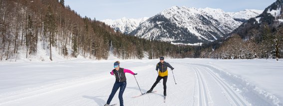 Loipe Zimmeroy an der Skiflugschanze