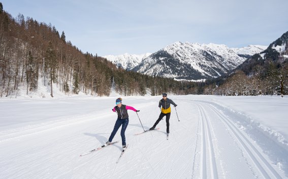 Langlaufen im Ried