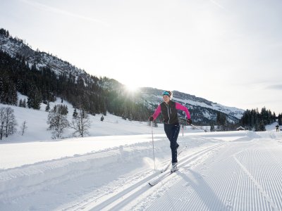 Langlaufen im Rohrmoos