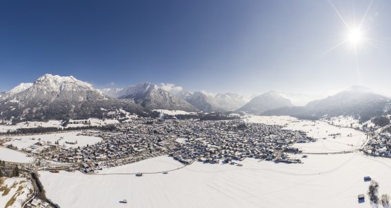 Winterpanorama Oberstdorf