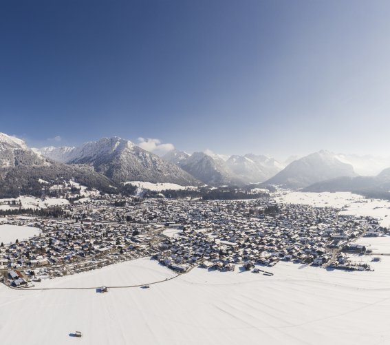 Winterpanorama Oberstdorf