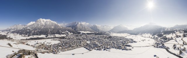 Winterpanorama Oberstdorf