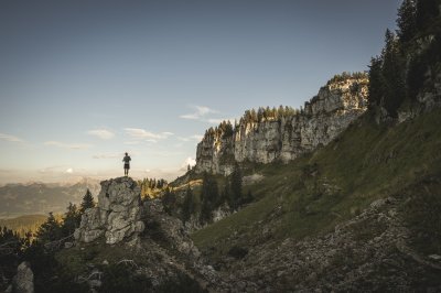 Ausblick auf den Besler und die Oberstdorfer Berge