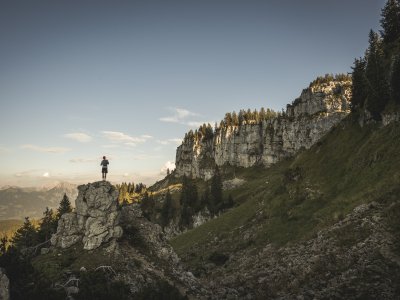 Ausblick auf den Besler und die Oberstdorfer Berge