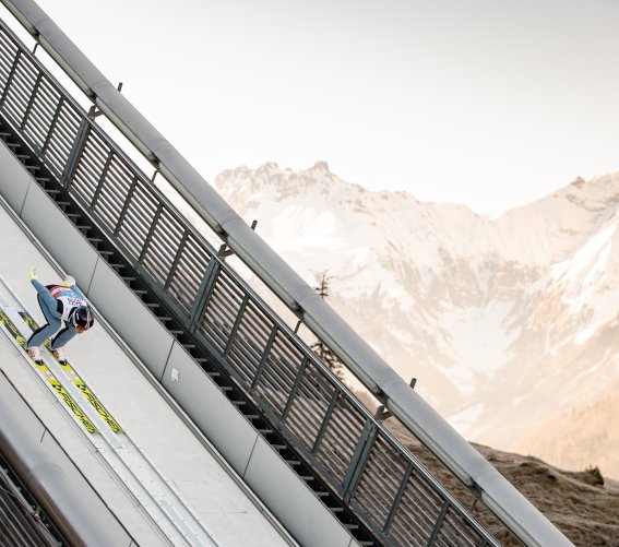 Berge und Schanzen