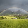 Regenbogen über Oberstdorf