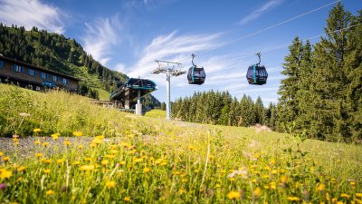 Die Bergstation der Söllereckbahn