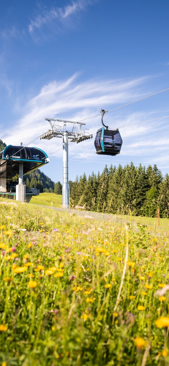 Die Bergstation der Söllereckbahn