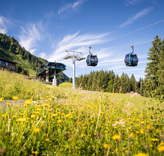 Die Bergstation der Söllereckbahn