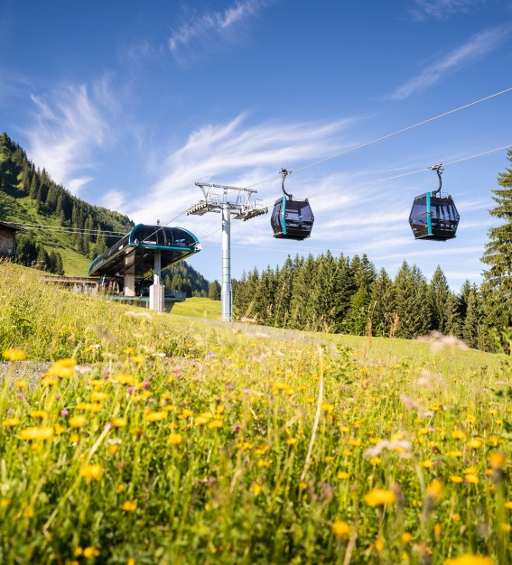 Die Bergstation der Söllereckbahn