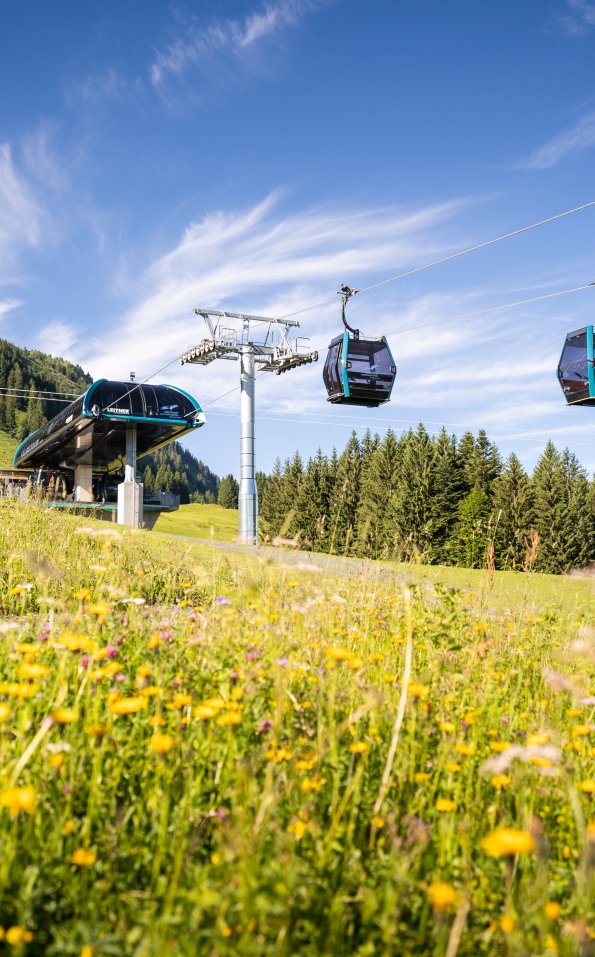 Die Bergstation der Söllereckbahn