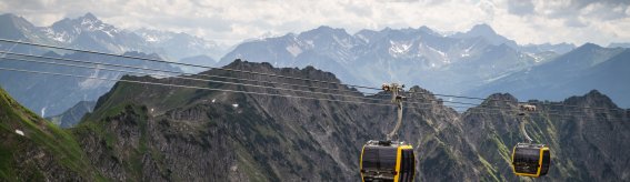 Hoch hinaus mit der Nebelhornbahn