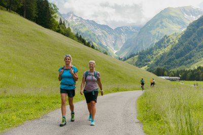Zurück auf dem Weg zur Spielmannsau