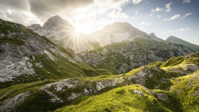 Die Oberstdorfer Bergwelt