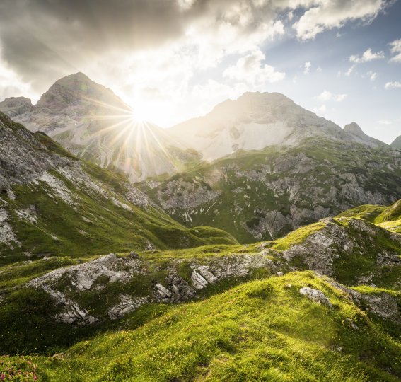 Die Oberstdorfer Bergwelt