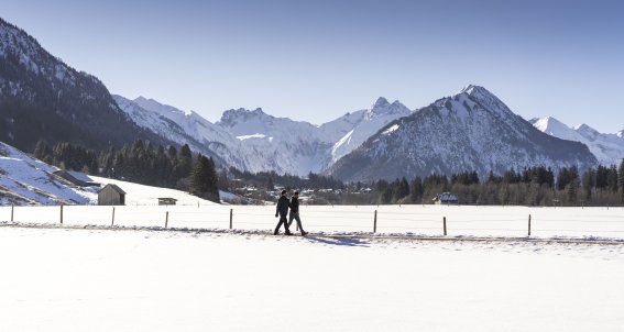 Winterwandern in den Ortsteilen