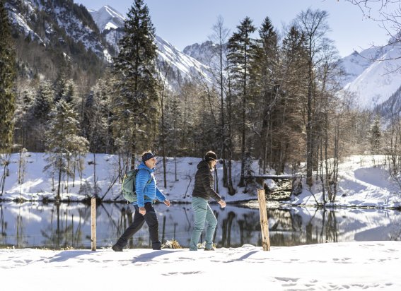 Winterwandern vor einer traumhaften Kulisse