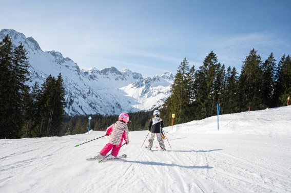 Skipisten für Familien