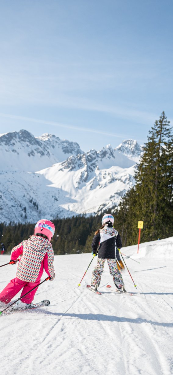 Skipisten für Familien