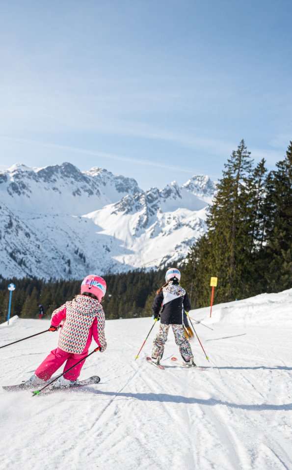 Skipisten für Familien