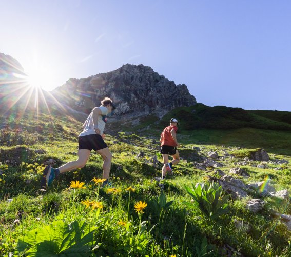 Trailrunning in alpiner Höhe