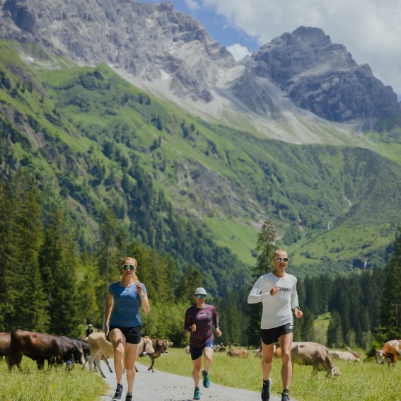 Auf dem Weg Richtung Oytal Haus