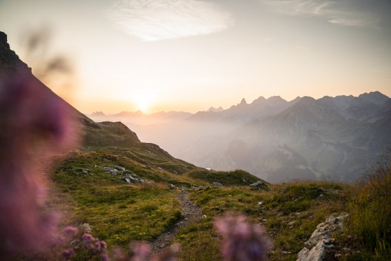 Auf dem Weg zur Mindelheimer Hütte