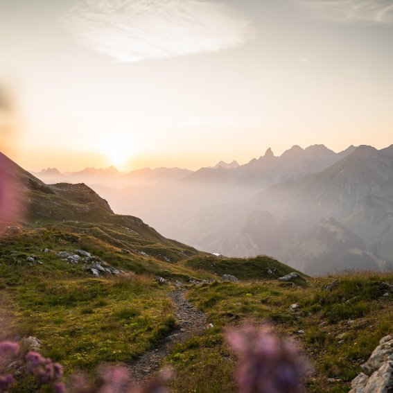 Auf dem Weg zur Mindelheimer Hütte