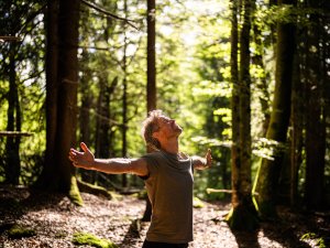 Die Waldluft schmecken