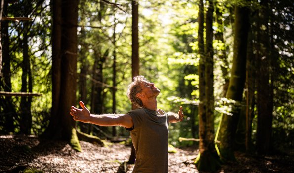 Die Waldluft schmecken