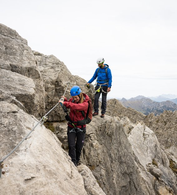 Am Hindelanger Klettersteig