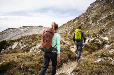 Auf dem Rückweg vom Hindelanger Kletetrsteig