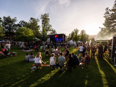 Ein Festival im Kurpark