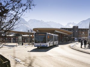 Busfahren in Oberstdorf
